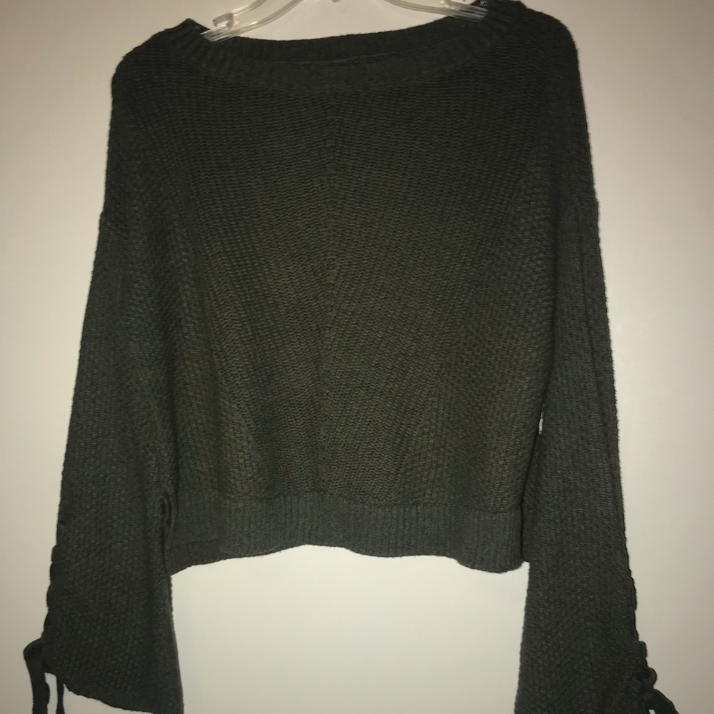 Green sweater